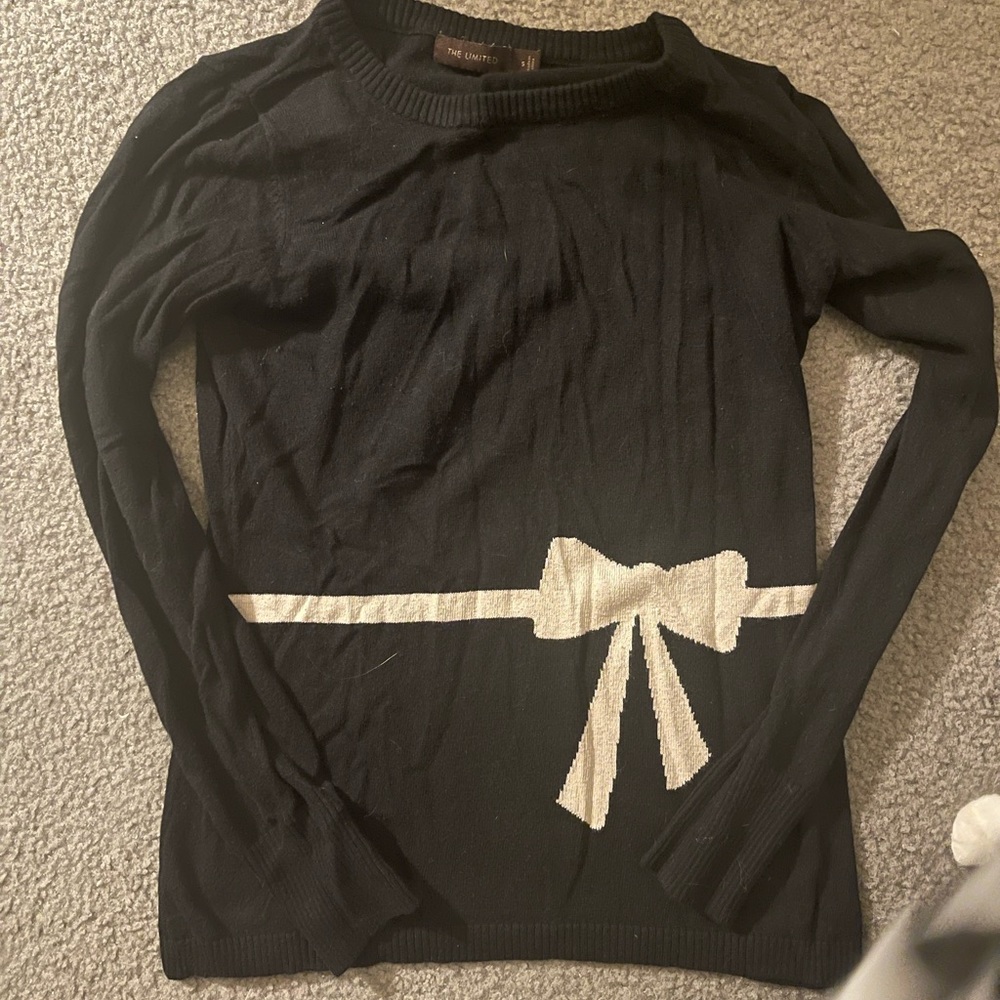 The Limited Bow Sweater